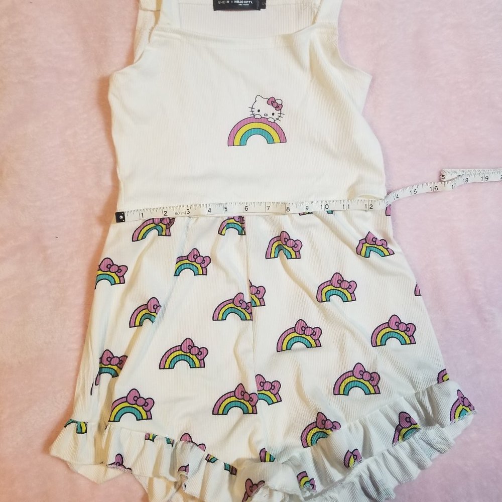 SHEIN X Hello Kitty Pajama Set